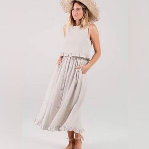 Rylee + Cru Oceanside Set - Top (See Other Listing For Skirt)